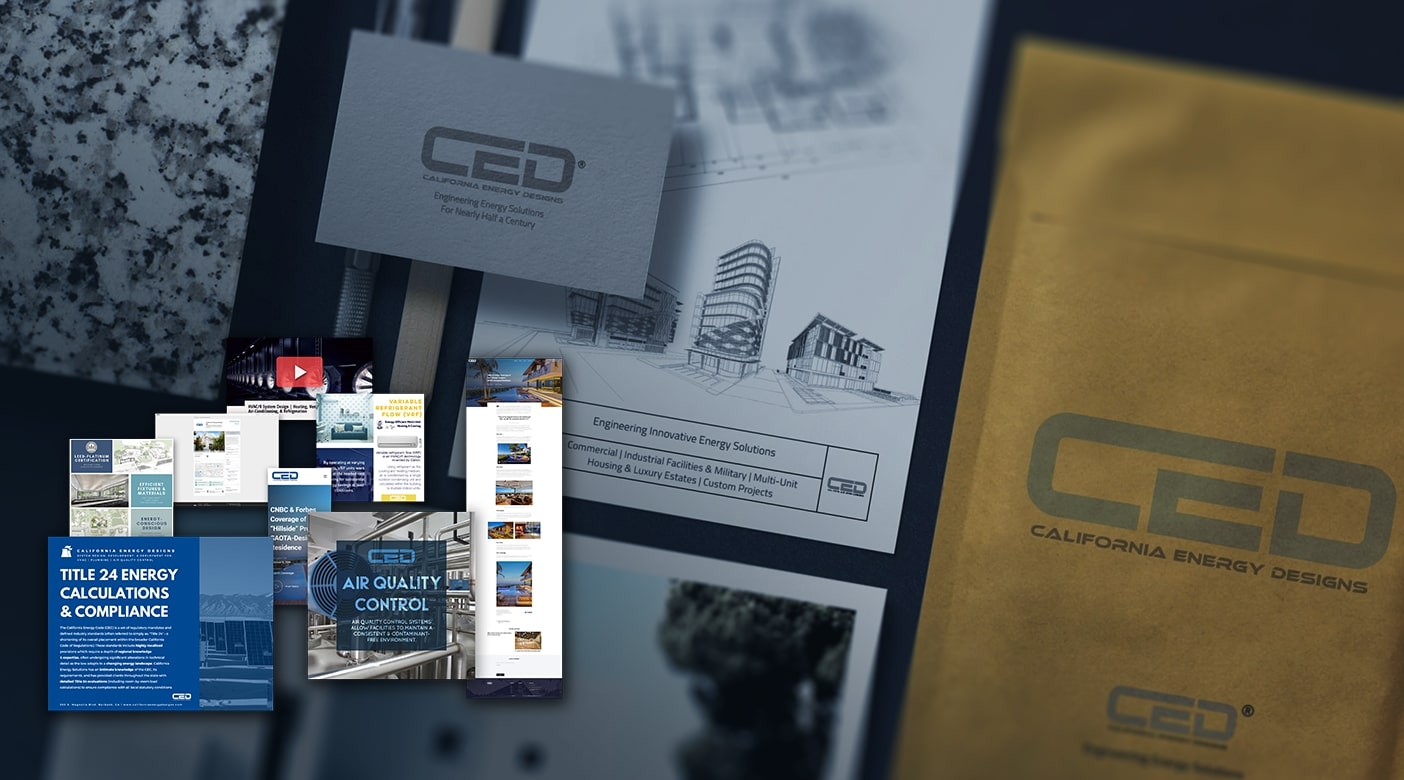 California Energy Designs Marketing Services Header