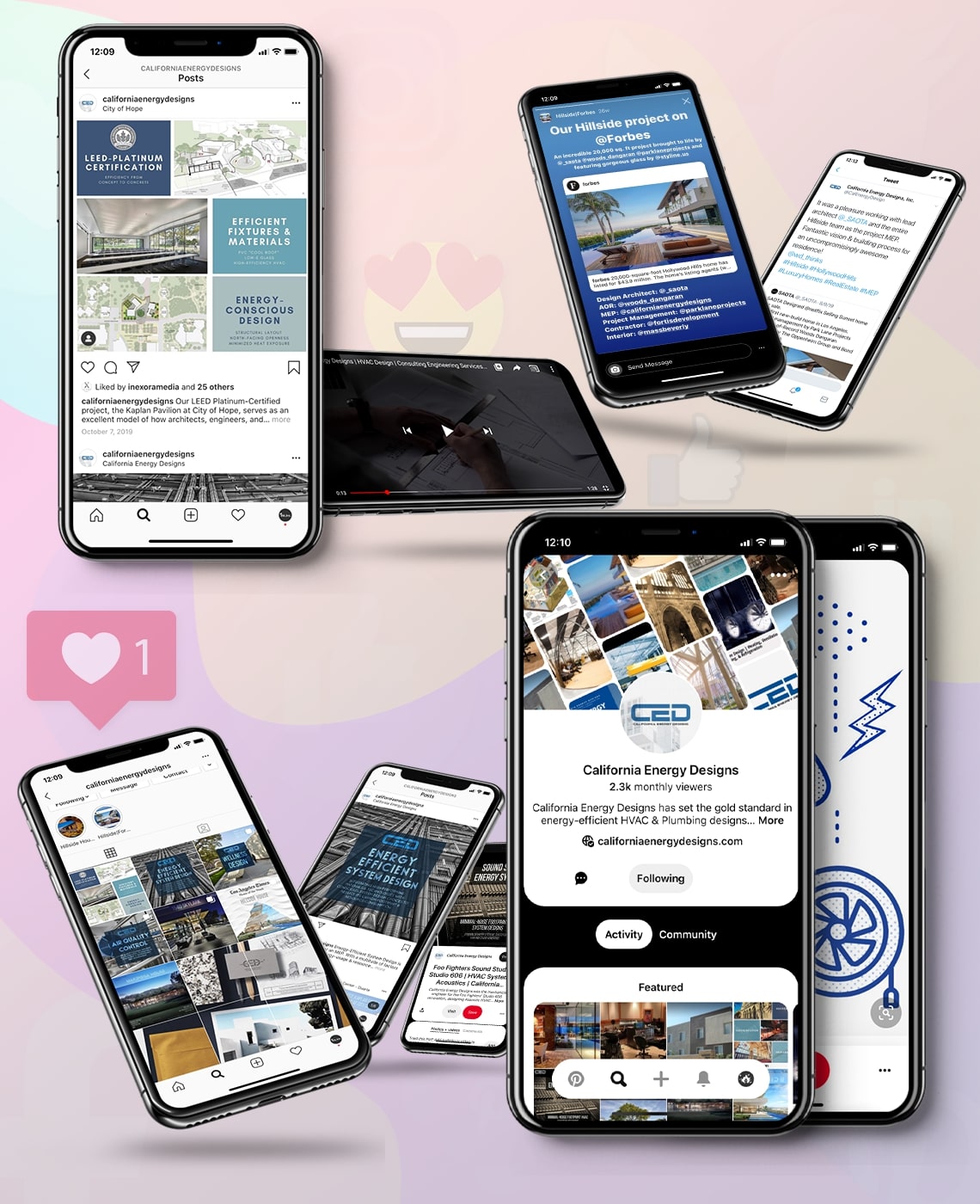 California Energy Designs Social Media Marketing Assets Banner