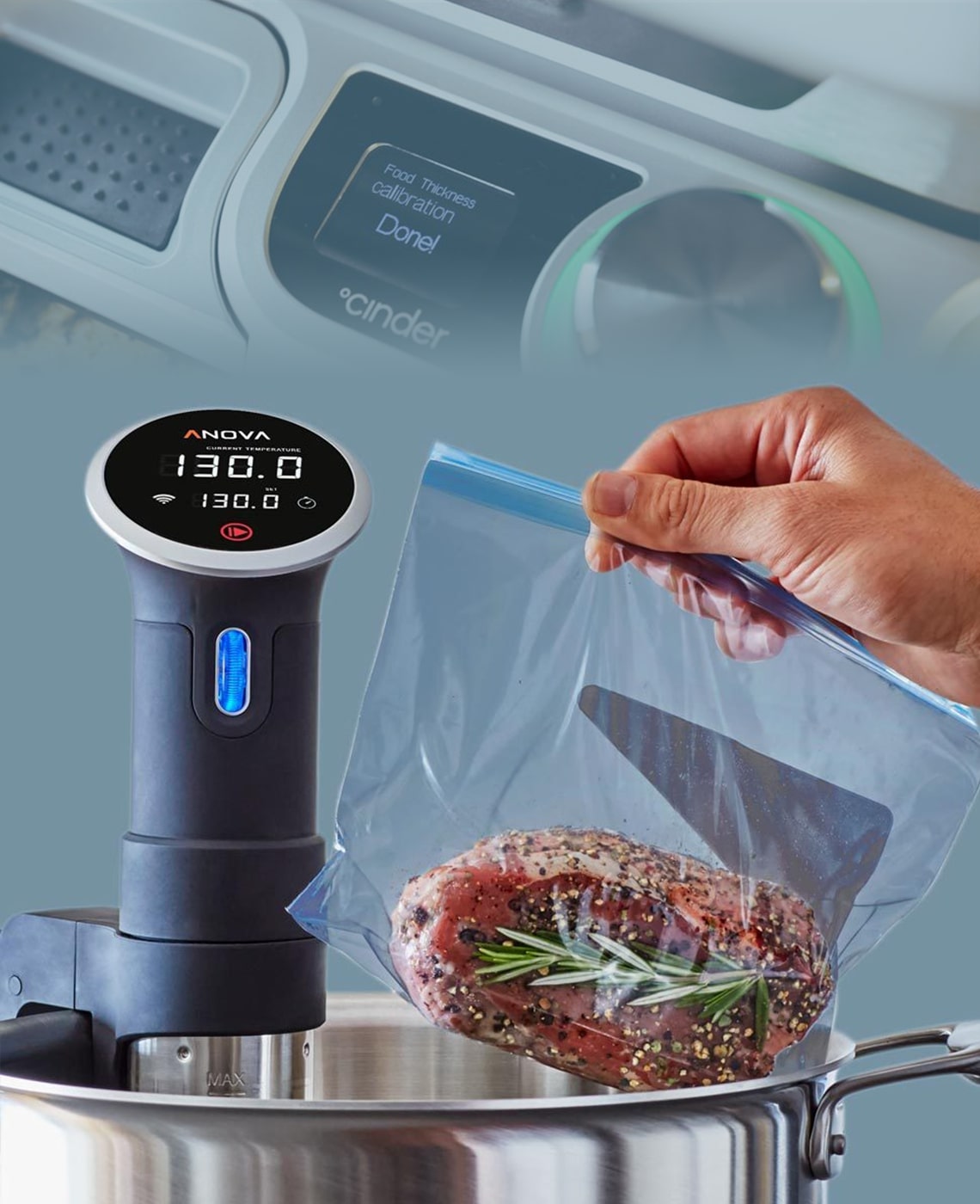Cinder Grill Campaign Sous Vide Appliance MidsizeTall