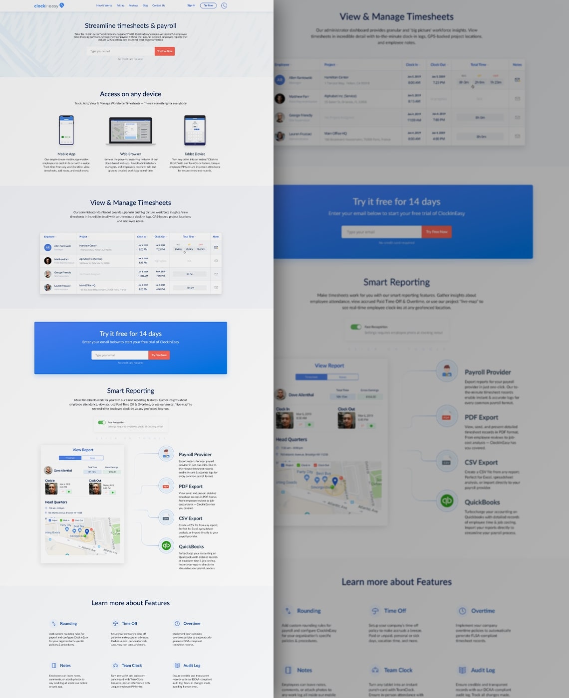 ClockInEasy UX Consulting Services How It Works Page BannerTallSized