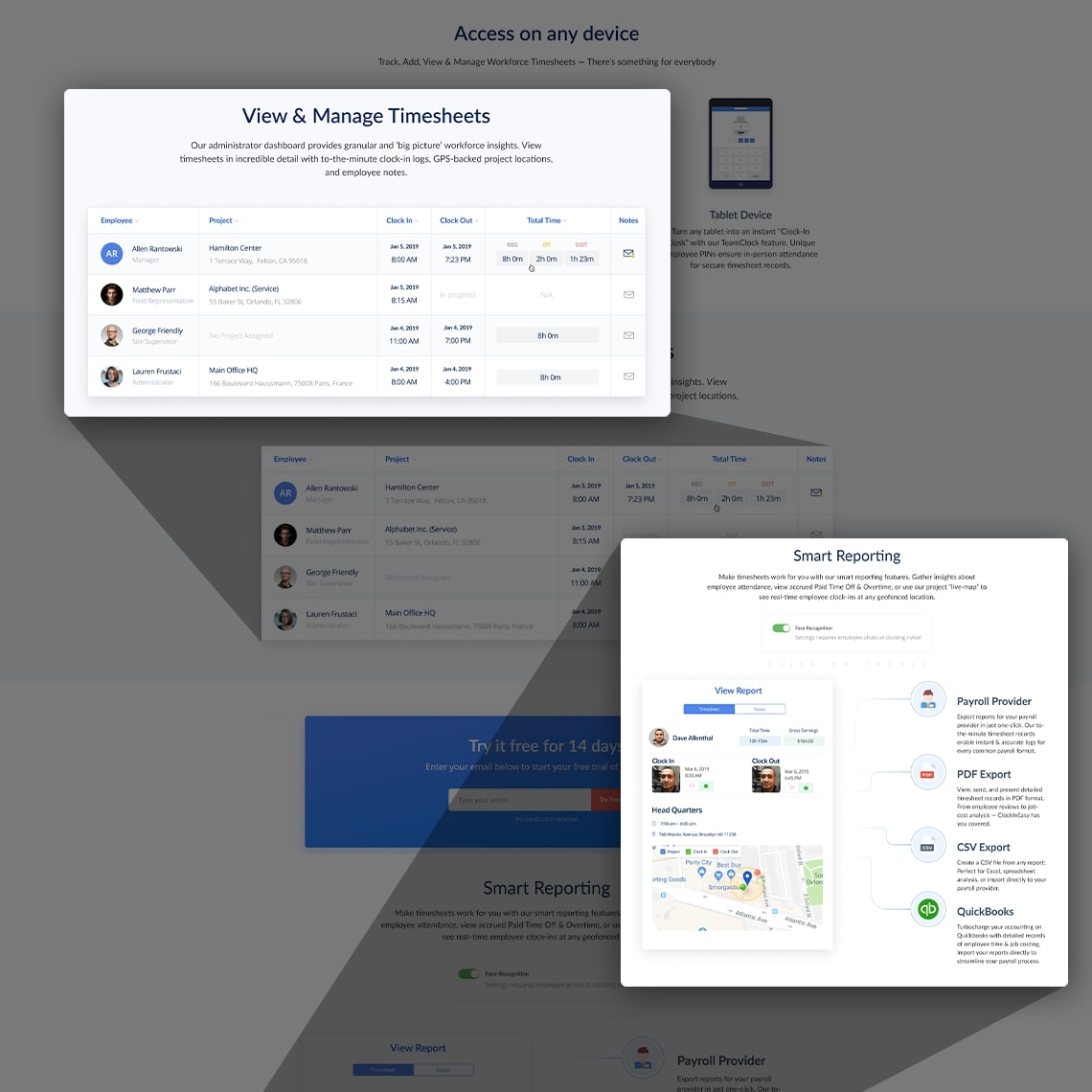 ClockInEasy UX Audit and CRO Services How It Works UX Module