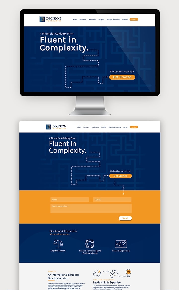 DecisionBoundaries Homepage Mockup Box Icon