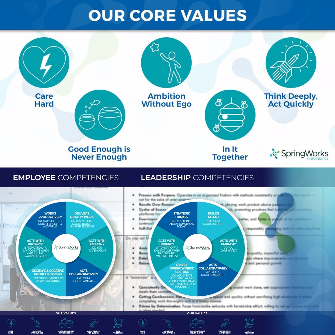 Springworks Therapeutics Portfolio Communications Design Process