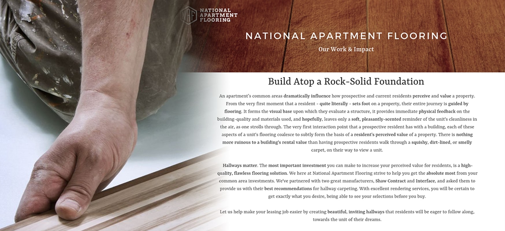 B2B Sales Campaign for NAF Rock Solid FullWide