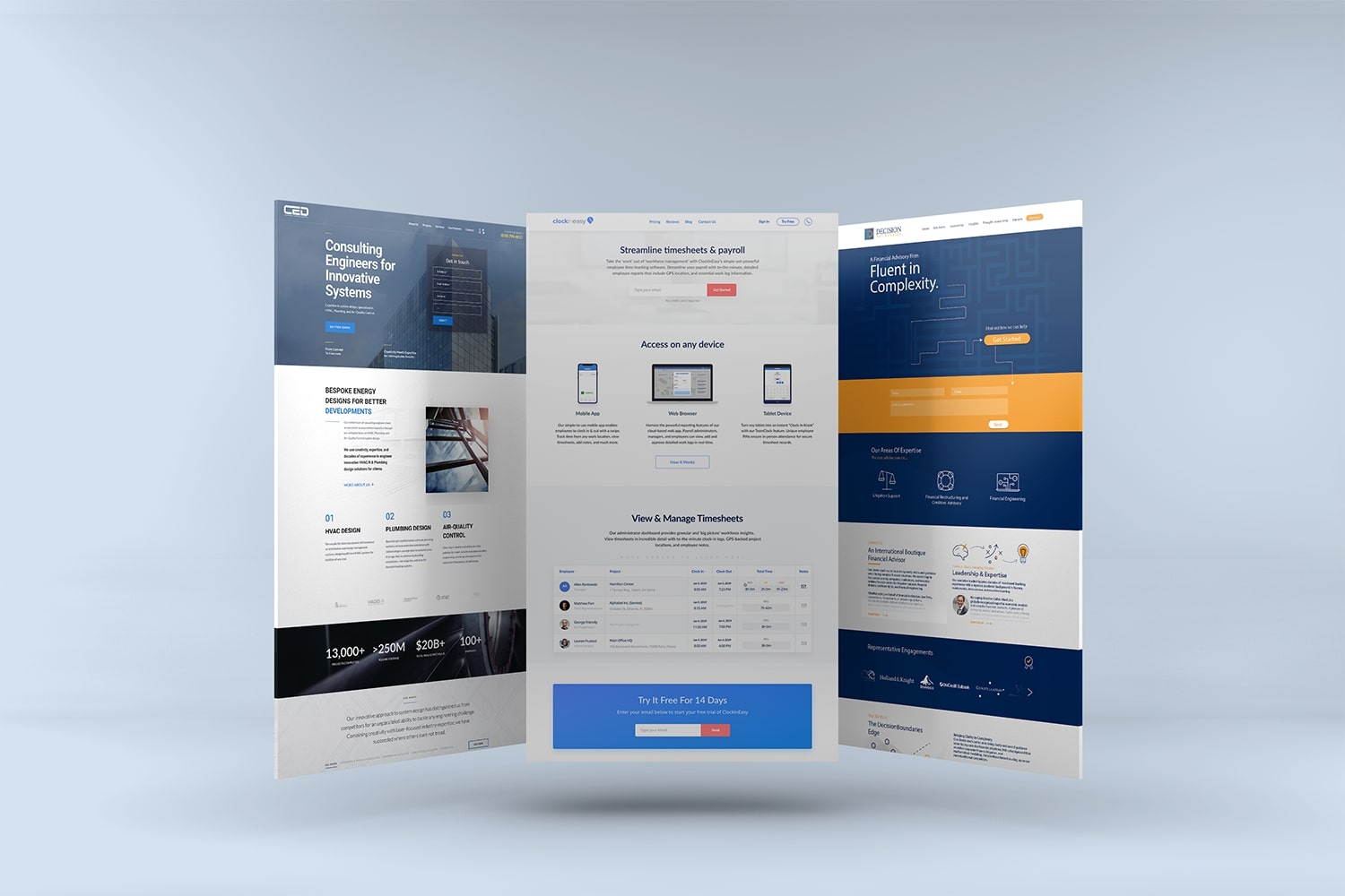 Holistic digital design.